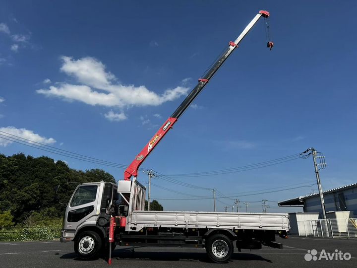 Бортовой грузовик Mitsubishi Fuso Fighter с КМУ UNIC, 2008