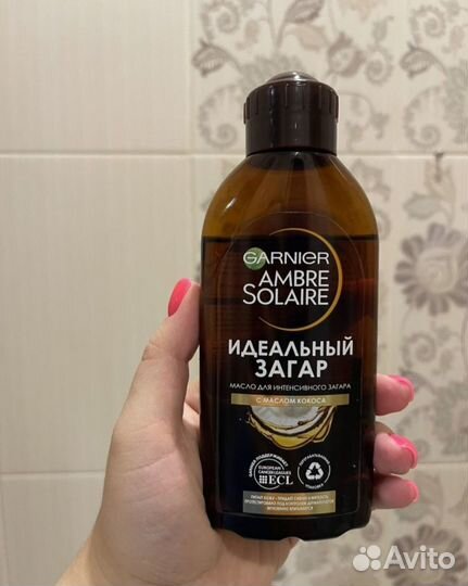 Масло для интенсивного загара garnier