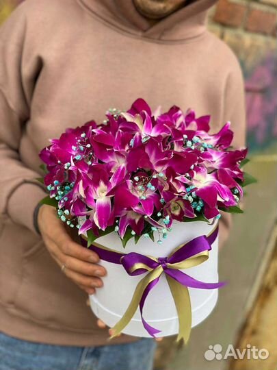 Букет из орхидей