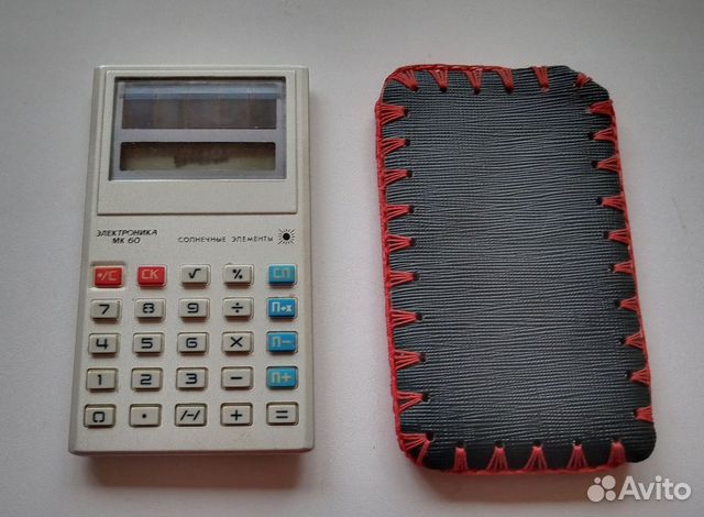 Калькулятор Электроника мк60