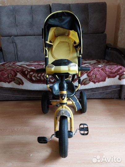 Детский трехколесный велосипед Lamborghini