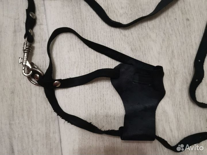 Шлейка кожаная