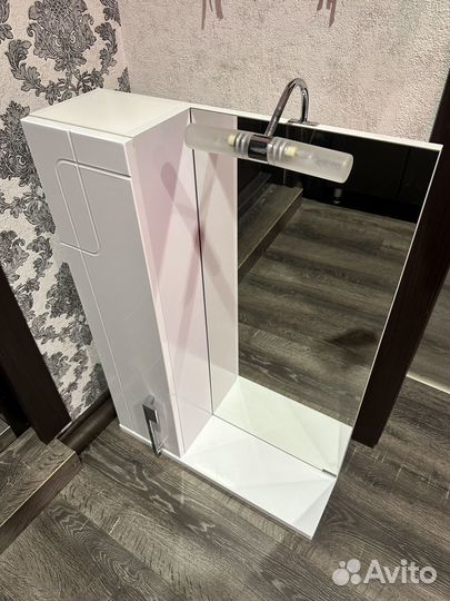 Шкаф зеркало в ванную бу