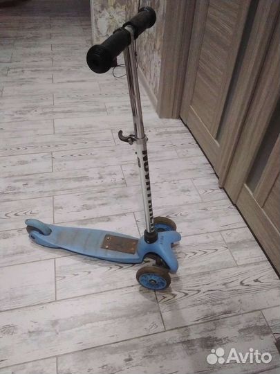 Самокат детский трехколесный бу