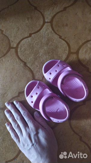 Сандали crocs c4 оригинальные розовые