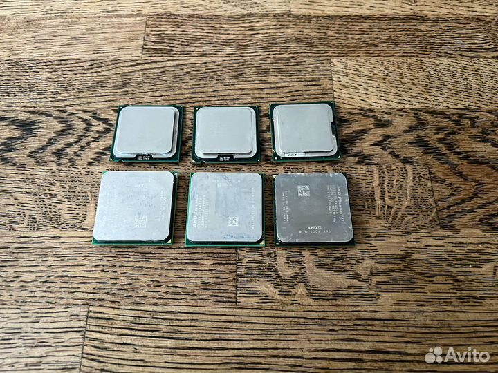 Процессоры для пк Intel AMD LGA775 AM2 AM3