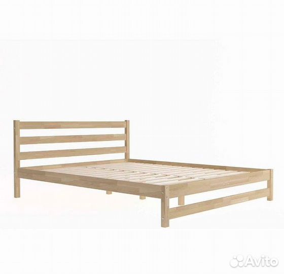 Двуспальная кровать из Березы