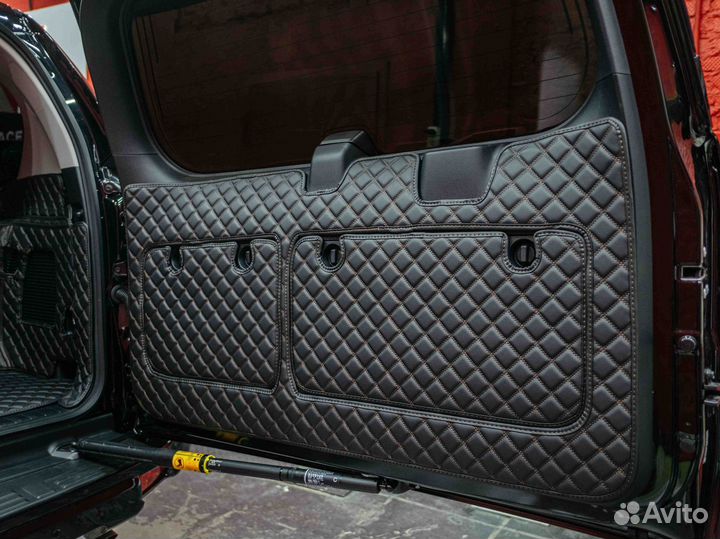 3Д коврики в багажник Toyota Prado 150 2021