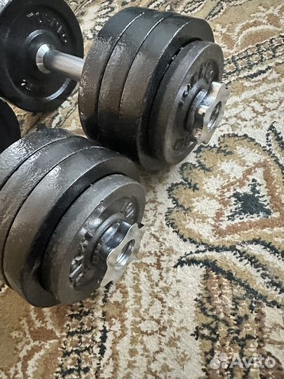 Гантели торнео 40 кг