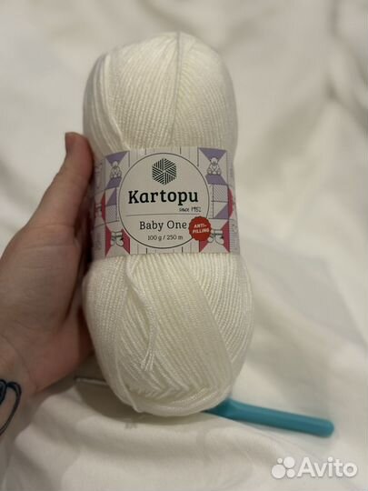 Косынка детская вязаная