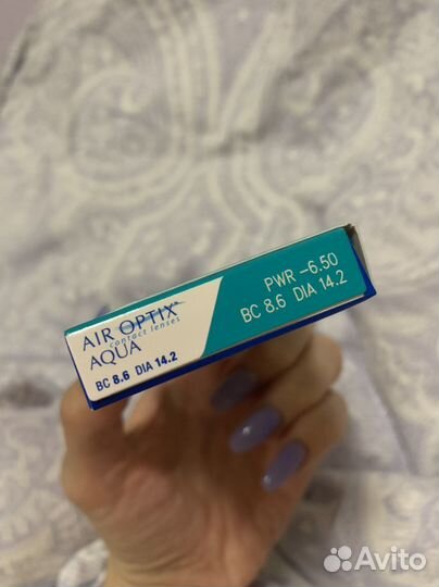 Air Optix Линзы контактные (6,50)
