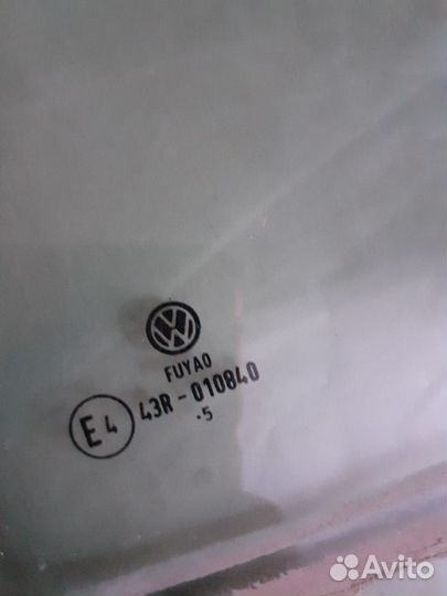 Стекло переднее правое Фольксваген Поло 2015