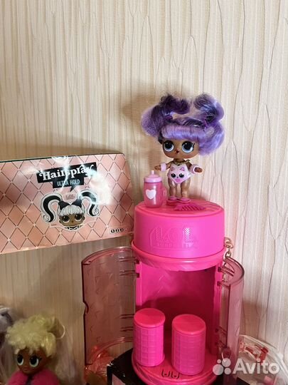 Куклы лол с волосами