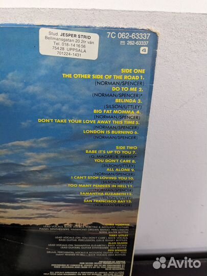 Smokie 1979 винил оригинал Sweden