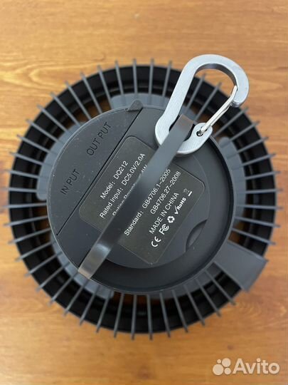 Вентилятор, PowerBank 10000 mah, светильник