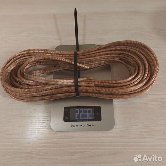 Акустический кабель 2х10-12 мм2