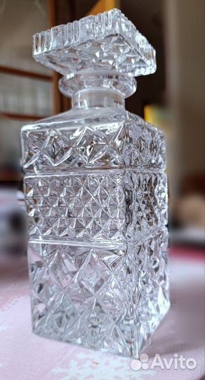 Графин хрустальный богемия