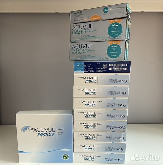 Линзы контактные для глаз линзы Acuvue