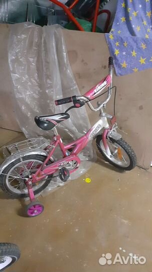 Велосипед детский 16с боковыми колесами