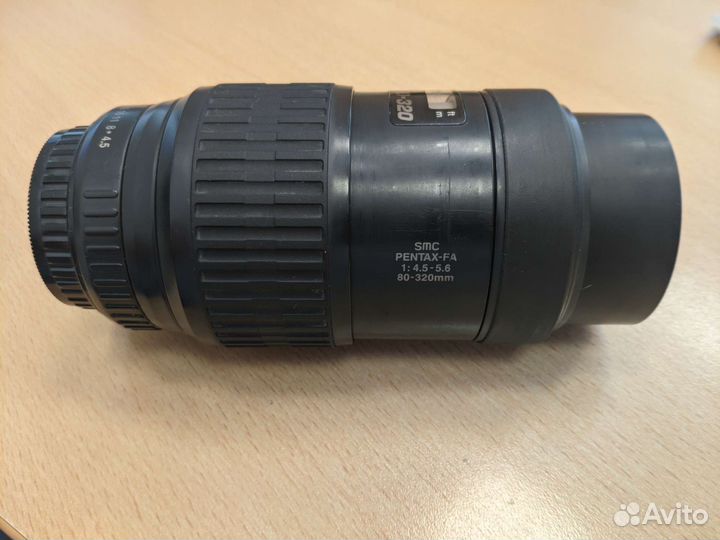 Объектив Pentax SMC FA 80-320/4.5-5.6 черный