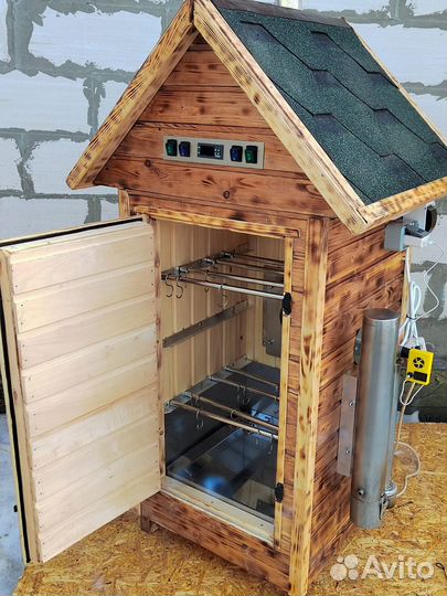 Коптильня горячего и холодного копчения