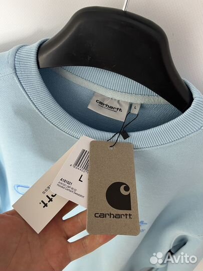 Свитшот Carhartt голубой