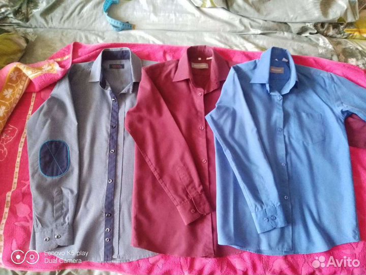 Рубашки для школы 3шт