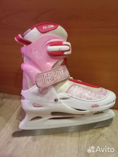 Коньки детские раздвижные 30-33