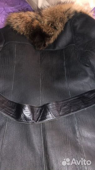 Дубленка натуральная с мехом