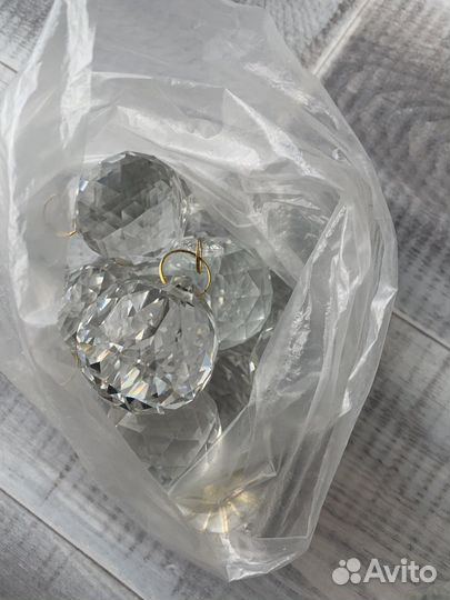 Хрустальные подвески для люстры