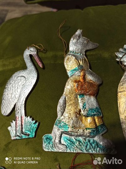 Новогодние картонные фигурки