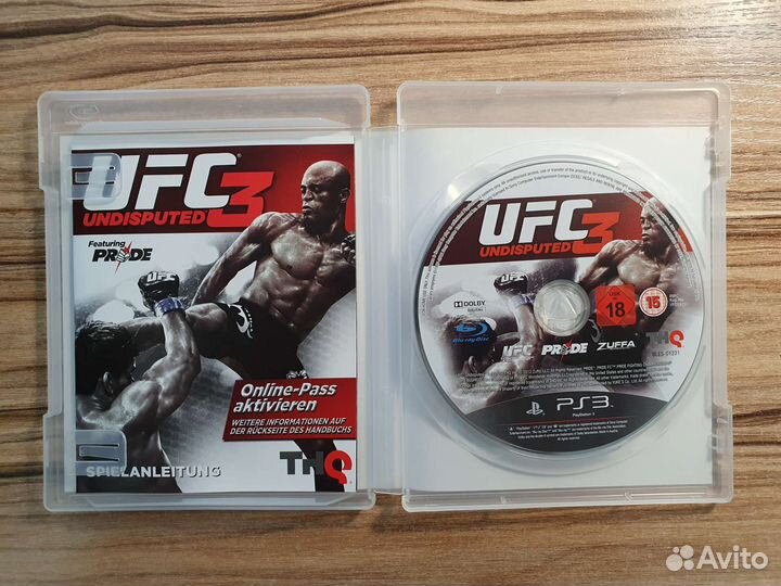 PS3. UFC 3. Лицензия