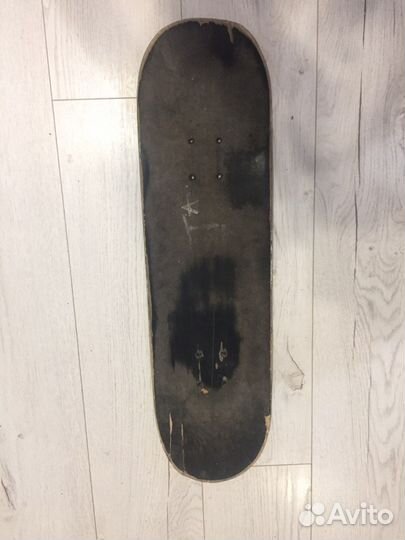 Скейтборд (дека) Oxelo mini gold