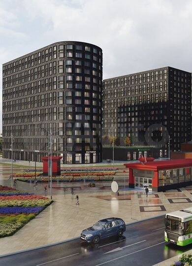 2-к. квартира, 61,4 м², 2/15 эт.