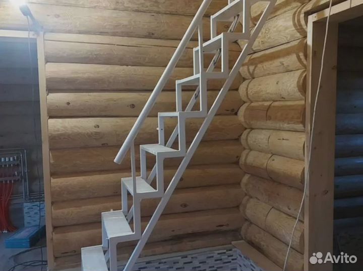 Лестница складная пристенная