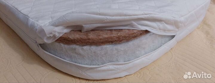 Матрас детский овальный