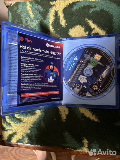 Игра Nhl 22 ps4 диск
