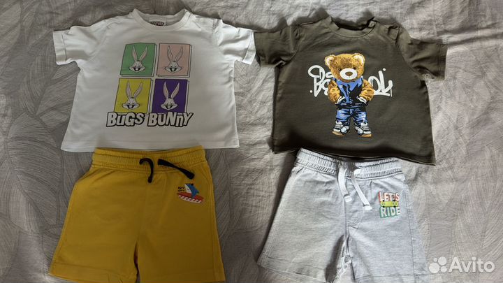 Одежда пакетом для мальчика 80-86