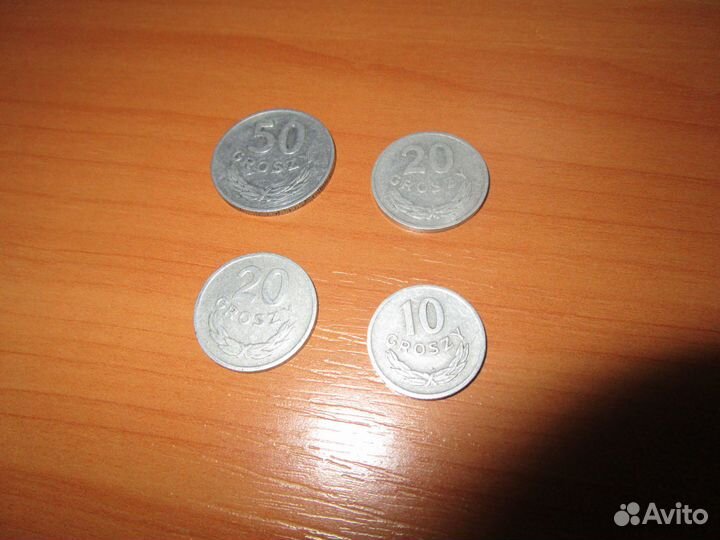 Монеты грошей (groszy)