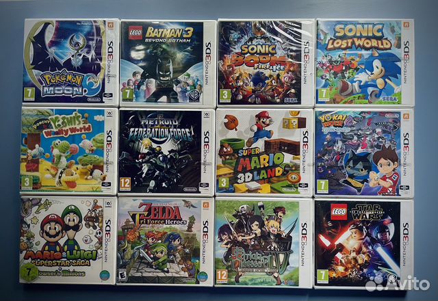 Игры для Nintendo 3DS (Силд)