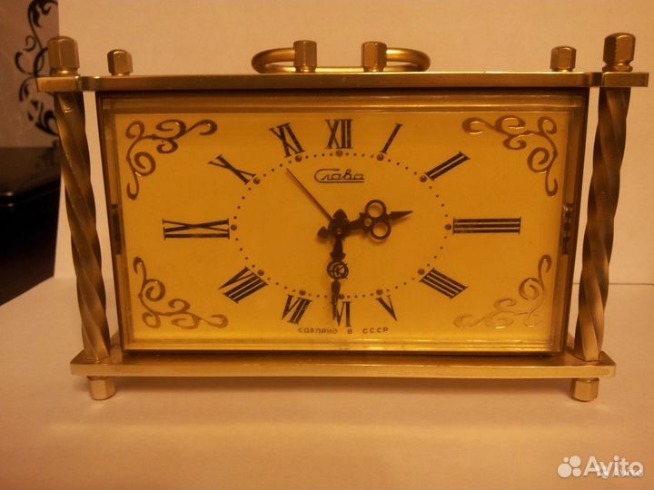 Часы настольные Слава СССР