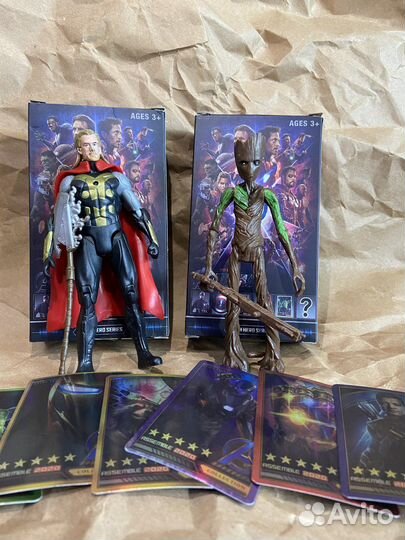 Фигурки грут и тор