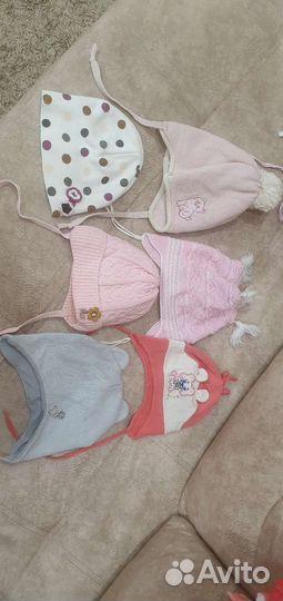 Шапки детские от 0 и больше