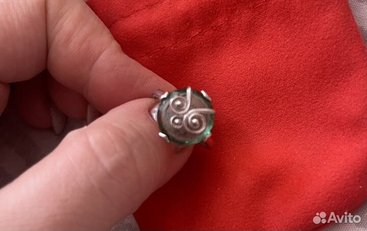 Серебряное кольцо набор серебрянный