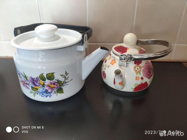 Чайник эмалированный