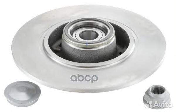 Диск тормозной с подшипником ступицы зад RE