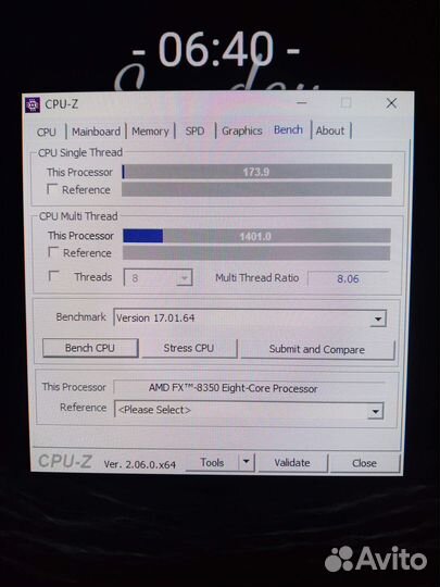 Комплект FX8350 16гб