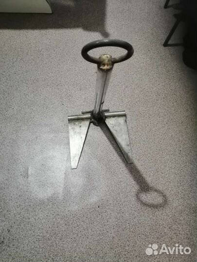 Якорь для лодки из нержавеющей стали