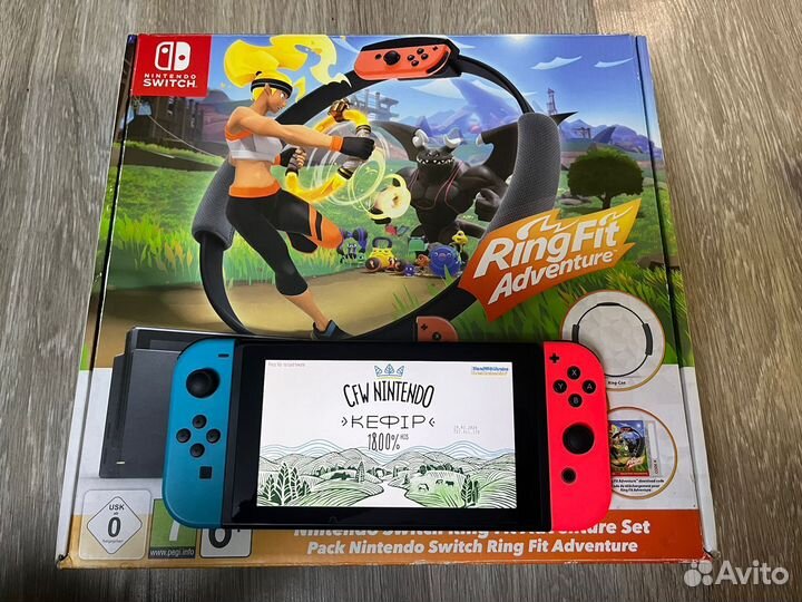 Nintendo switch rev 2 прошитая чип