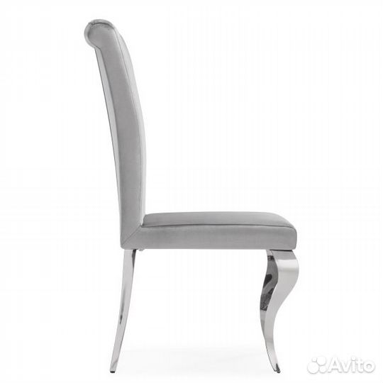Стул на металлокаркасе Lund dark grey / steel